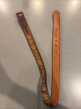 Ariat Brown Leather Studded Kids Belt